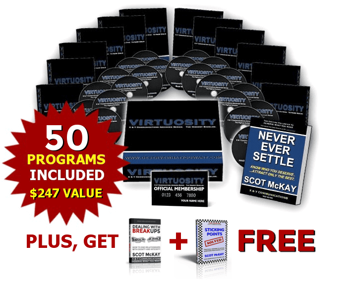 Get Virtuosity + Dealing With Breakups + Sticking Points Solved