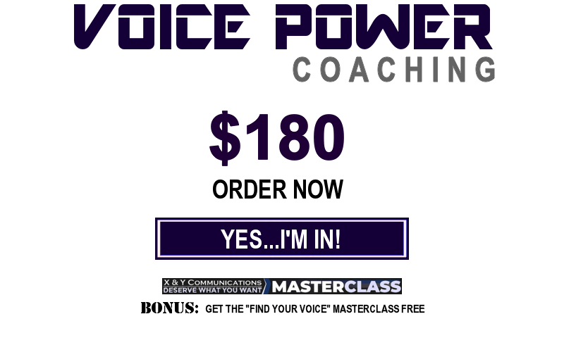 Voice Power Coaching - Order Now