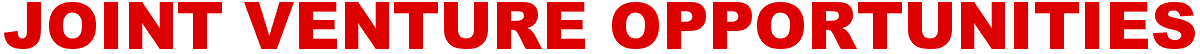 Joint Venture Opportunities