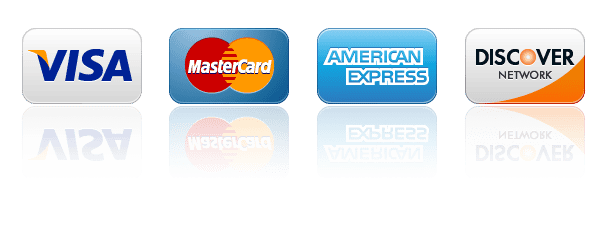 Major Credit Cards Accepted