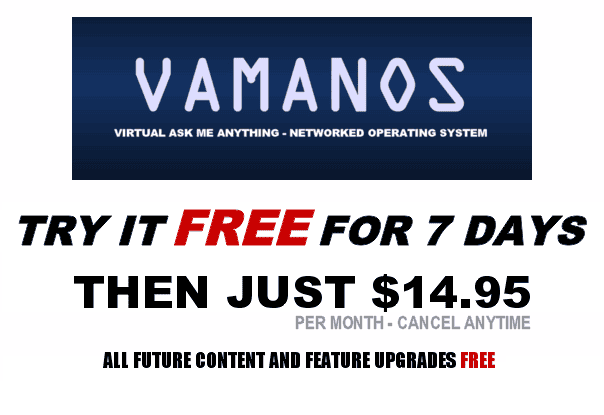Try VAMANOS Free For 7 Days